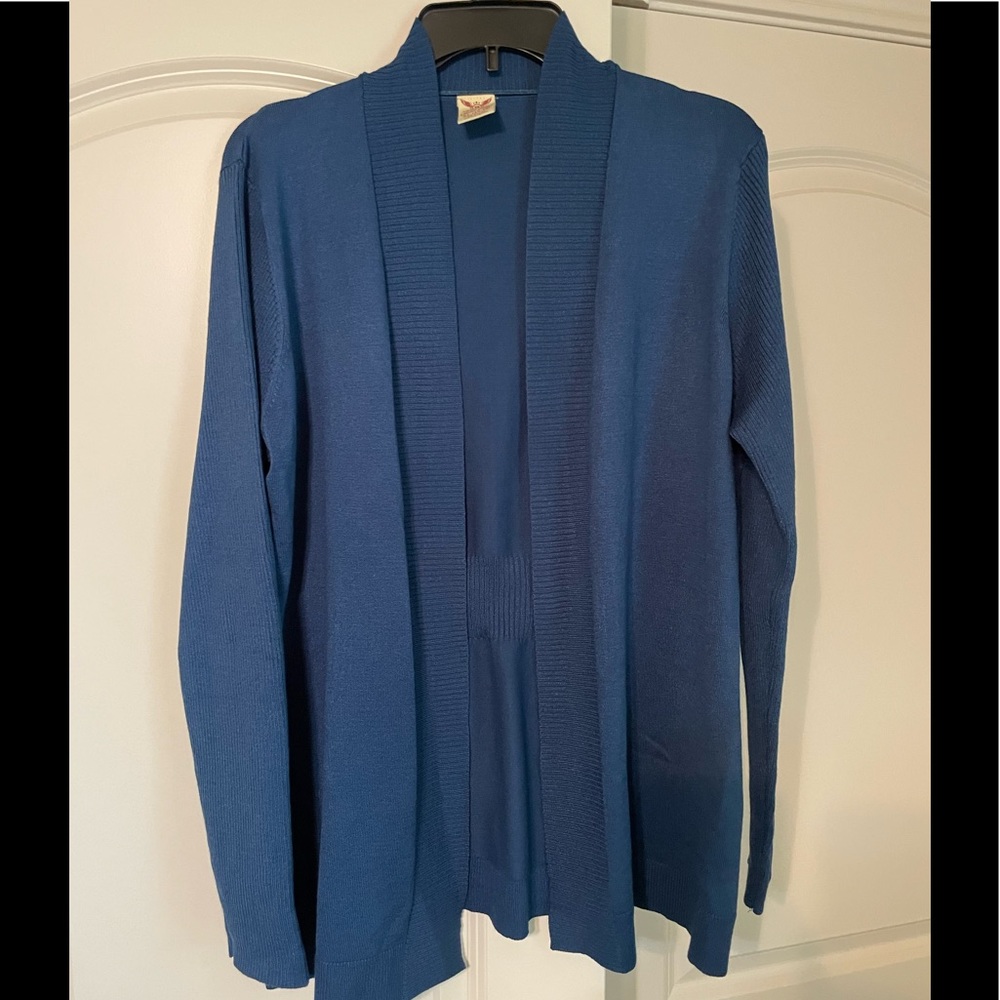 Women’s Blue XL Cárdigan